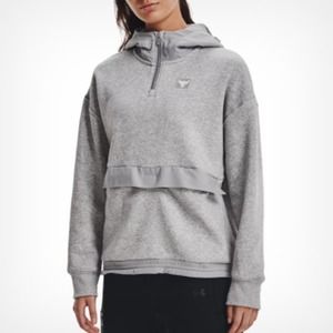 Under Armour Rock Project 1/4 Zip Fleece Sweatshirt Size Small